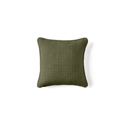Miro - coussin - en velours texturé - 40x40 cm - Vert Olive
