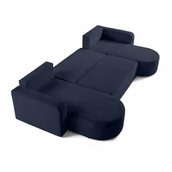 Best Mobilier 2268B canapé Bleu - Vue supplémentaire 3