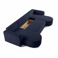 Best Mobilier 2268B canapé Bleu - Vue supplémentaire 4