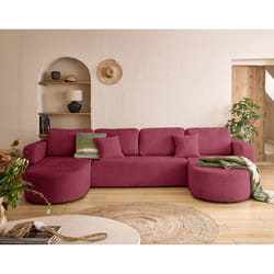 Best Mobilier 2268P canapé Violet