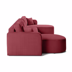 Best Mobilier 2268P canapé Violet - Vue supplémentaire 7