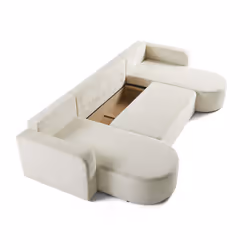 Best Mobilier 2268BEI canapé Beige - Vue supplémentaire 4