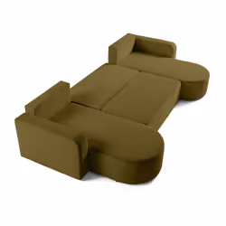 Best Mobilier 2268VO canapé Vert - Vue supplémentaire 3