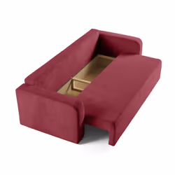 Best Mobilier 2269P canapé Violet - Vue supplémentaire 3