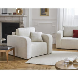 Miro - fauteuil en velours texturé