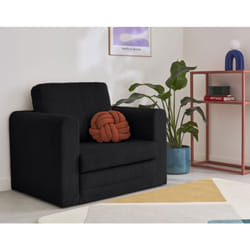 Marilia - fauteuil - convertible déplimousse - en velours côtelé