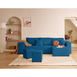 Best Mobilier 2285B canapé Bleu