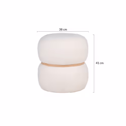 Best Mobilier 2307BL pouf - Vue supplémentaire 4