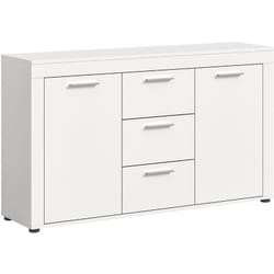 Stafford - buffet bas - blanc - 125 cm