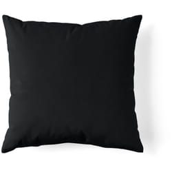 Bestmobilier - Flamingo - coussin - 60x60 - en velours - noir