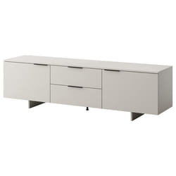 Canterbury - meuble tv - 2 tiroirs - beige - 180 cm