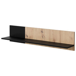 Cambridge - étagère - bois et noir - 110 cm