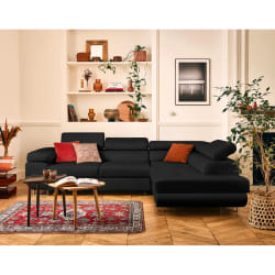 Best Mobilier 2483N canapé Noir