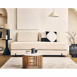 Best Mobilier 2480BEI canapé Beige - Vue supplémentaire 3