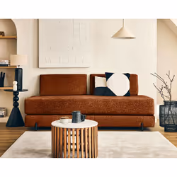 Best Mobilier 2480TER canapé Orange - Vue supplémentaire 3