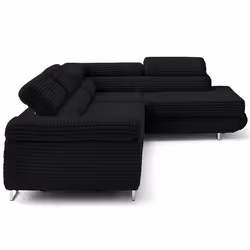 Best Mobilier 2481N canapé Noir - Vue supplémentaire 3