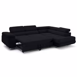 Best Mobilier 2481N canapé Noir - Vue supplémentaire 5