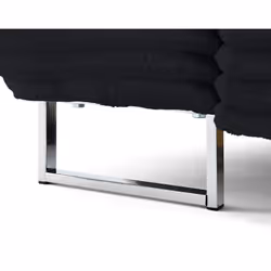 Best Mobilier 2481N canapé Noir - Vue supplémentaire 7
