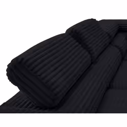 Best Mobilier 2481N canapé Noir - Vue supplémentaire 8