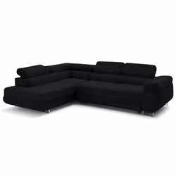 Best Mobilier 2482N canapé Noir - Vue supplémentaire 2