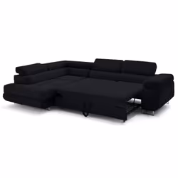 Best Mobilier 2482N canapé Noir - Vue supplémentaire 5