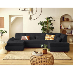 Best Mobilier 2498N canapé Noir