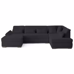 Best Mobilier 2498N canapé Noir - Vue supplémentaire 2