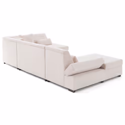 Best Mobilier 2498BEI canapé Beige - Vue supplémentaire 5