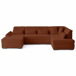 Best Mobilier 2498TER canapé Orange - Vue supplémentaire 2
