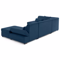 Best Mobilier 2499B canapé Bleu - Vue supplémentaire 5