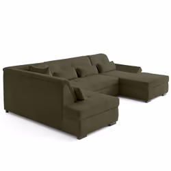 Best Mobilier 2499VK canapé Vert - Vue supplémentaire 3