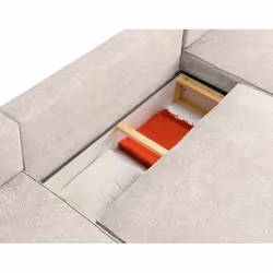 Lisa Design Apolline lit sofa 7 siège(s) Beige