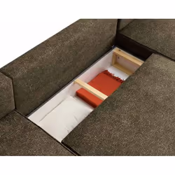 Lisa Design Apolline lit sofa 7 siège(s) Olive