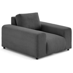 Garance - fauteuil en velours côtelé