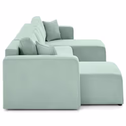 Best Mobilier Topaze lit sofa 7 siège(s) Turquoise