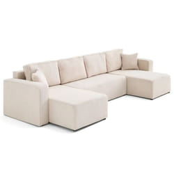 Best Mobilier Topaze lit sofa 7 siège(s) Beige