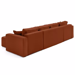 Best Mobilier Topaze lit sofa 7 siège(s) Terre cuite