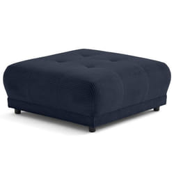 Amadora - pouf en velours côtelé