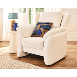 Bastille - fauteuil en tissu velours relief