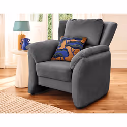 Bastille - fauteuil en tissu velours relief