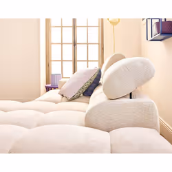 Best Mobilier 2546BEI canapé Beige - Vue supplémentaire 3