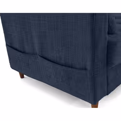 Lisa Design Anna Canapé d'angle 7 siège(s) Bleu - Vue supplémentaire 6