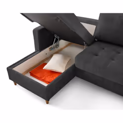 Best Mobilier 2588GANT canapé Gris - Vue supplémentaire 3