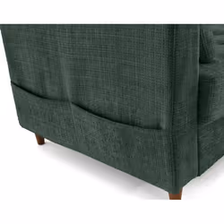 Lisa Design Anna Canapé d'angle 7 siège(s) Vert - Vue supplémentaire 6