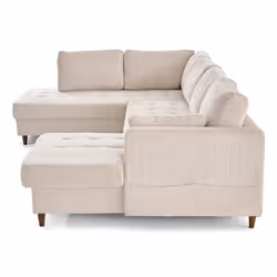 Lisa Design Anna Canapé d'angle 7 siège(s) Beige