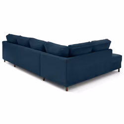 Lisa Design Jake Canapé d'angle 7 siège(s) Gris clair