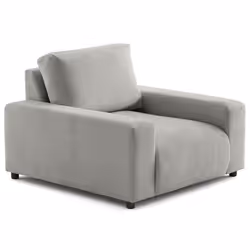 Pivoine - fauteuil en velours texturé