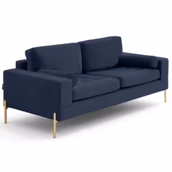 Best Mobilier 2648BM-PMD canapé Bleu - Vue supplémentaire 4