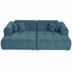 Best Mobilier 3024BG canapé Bleu - Vue supplémentaire 3