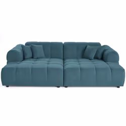 Best Mobilier 3024BG canapé Bleu - Vue supplémentaire 7